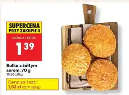 Biedronka bułka z żółtym serem , 70 g oferta