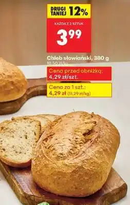 Biedronka Chleb słowiański 380 g oferta