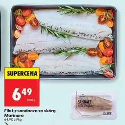 Biedronka Filet z sandacza ze skórą Marinero oferta