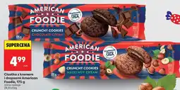 Biedronka Ciastka z kremem i dropsami American Foodie, 175 g oferta