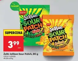 Biedronka Żelki Jelibon Sour Patch, 80 g oferta