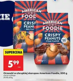 Biedronka Orzeszki w chrupkiej skorupce American Foodie, 200 g oferta