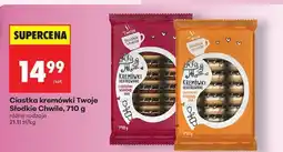 Biedronka Ciastka kremówki Twoje słodkie Chwile , 710 g oferta