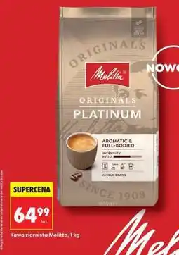Biedronka Kawa ziarnista Melitta, 1 kg oferta