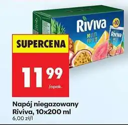 Biedronka Napój niegazowany Riviva, 10x200 ml oferta