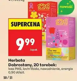 Biedronka Herbata Dobrostany, 20 torebek oferta
