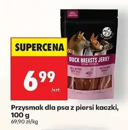 Biedronka Przysmak dla psa z piersi kaczki, 100 g oferta