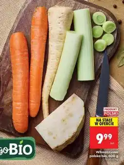 Biedronka Włoszczyzna polska bio, 600 g oferta