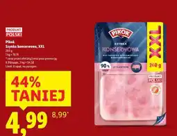 Lidl PIKOK Szynka konserwowa, XXL oferta