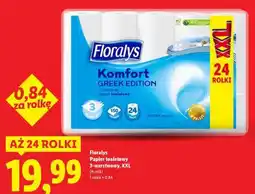 Lidl Florays Papier toaletowy oferta