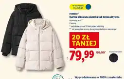 Lidl esmar Kurtka pikowana damska lub termoaktywna oferta