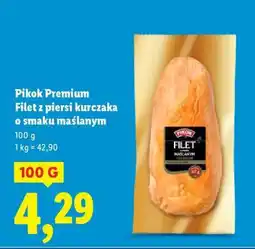 Lidl Pikok Premium Filet z piersi kurczaka o smaku maślanym oferta