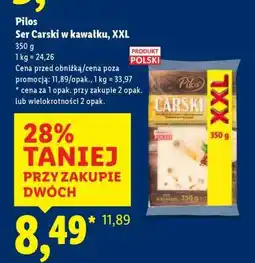 Lidl PILOS Ser Carski w kawałku, XXL oferta