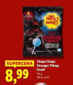 Lidl Chupa Chups Stranger Things Lizaki oferta