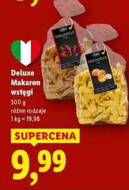 Lidl DELUXE Makaron wstęgi oferta