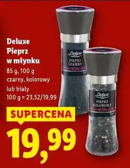 Lidl Deluxe Pieprz w młynku oferta