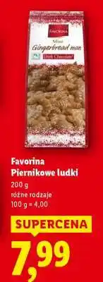 Lidl FAVORINA Piernikowe ludki oferta