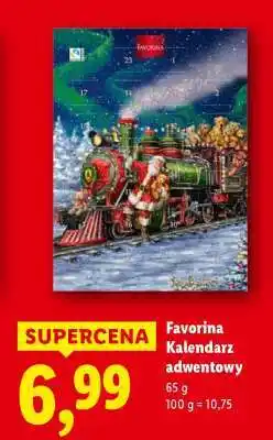 Lidl FAVORINA Kalendarz adwentowy oferta