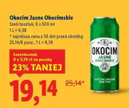 Lidl Okocim Jasne Okocimskie oferta