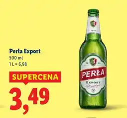 Lidl Perła Export oferta