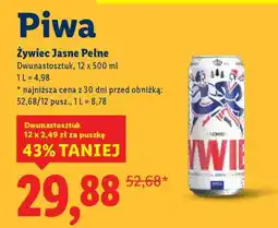 Lidl Żywiec Jasne Pełne oferta