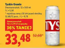 Lidl Tyskie Gronie oferta