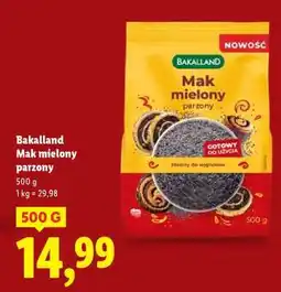 Lidl Bakalland Mak mielony parzony oferta