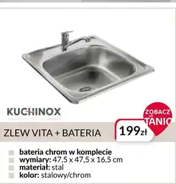Agata Meble Zlew Kuchinox oferta