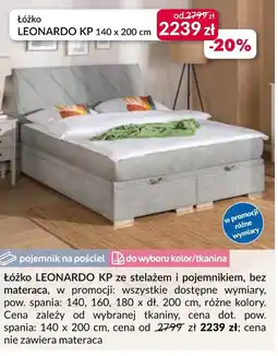 Agata Meble Łóżko Leonardo oferta