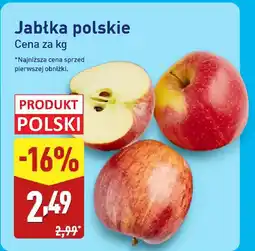 ALDI Jabłka polskie oferta