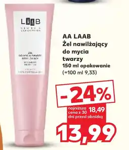 Kaufland AA LAAB Żel nawilżający do mycia twarzy oferta