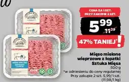 Netto Mięso mielone wieprzowe z łopatki Sztuka Mięsa Netto oferta