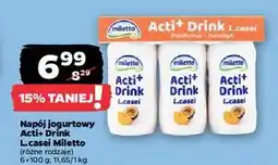 Netto Napój jogurtowy marakuja-brzoskwinia Miletto oferta