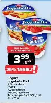 Netto Jogurt brzoskwinia Zott Jogobella oferta