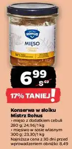 Netto Mięso z dodatkiem cebuli Mistrz Rohus oferta