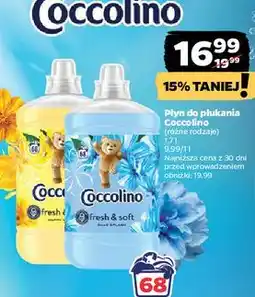 Netto Płyn do płukania happy yellow Coccolino Fresh & Soft oferta
