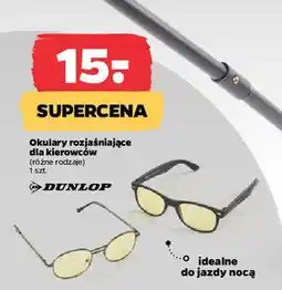 Netto Okulary do jazdy nocą Dunlop oferta