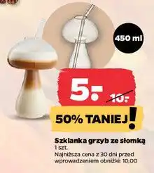 Netto Szklanka grzyb ze słomką 450 ml oferta