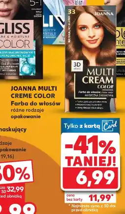 Kaufland JOANNA MULTI CREME COLOR Farba do włosów oferta