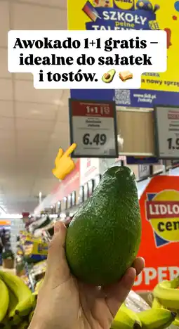 Lidl Awokado zielone 1+1 gratis Lidl oferta