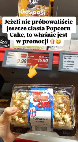 Lidl Ciasto Popcorn Cake oferta