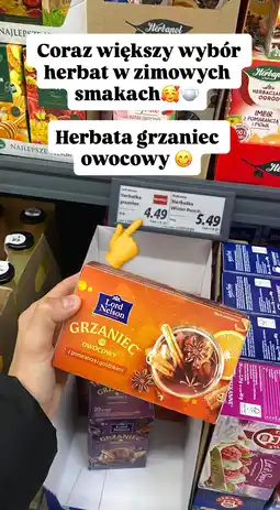 Lidl Herbata grzaniec owocowy Lord Nelson oferta