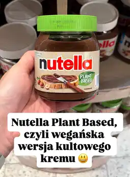 Intermarche Krem czekoladowy Nutella Plant Based oferta