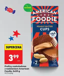Biedronka Praliny czekoladowe z nadzieniem American Foodie oferta