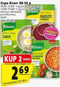 Prim Market Zupa Knorr UNILEVER różne rodzaje oferta