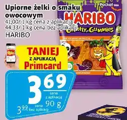 Prim Market Upiorne żelki o smaku owocowym 41.00/1kg cena z aplikacją, 34.33/1kg cena bez aplikacji HARIBO oferta