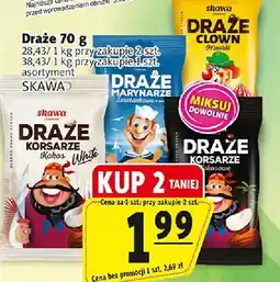 Prim Market Draże 70 g 28.43/1kg przy zakupie 2 szt., 38.43/1kg przy zakupie 1 szt. asortymenty różne SKAWA oferta