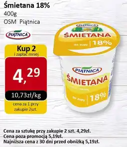 Market Point Śmietana 18% OSM Piątnica oferta