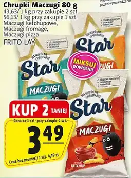 Prim Market Chrupki Maczugi różne rodzaje: Maczugi fromage, Maczugi pizza FRITO LAY oferta
