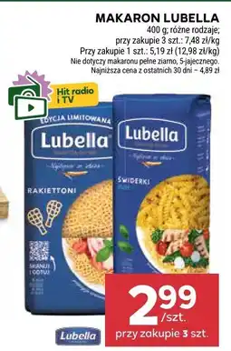 Stokrotka Makaron różne rodzaje Lubella oferta